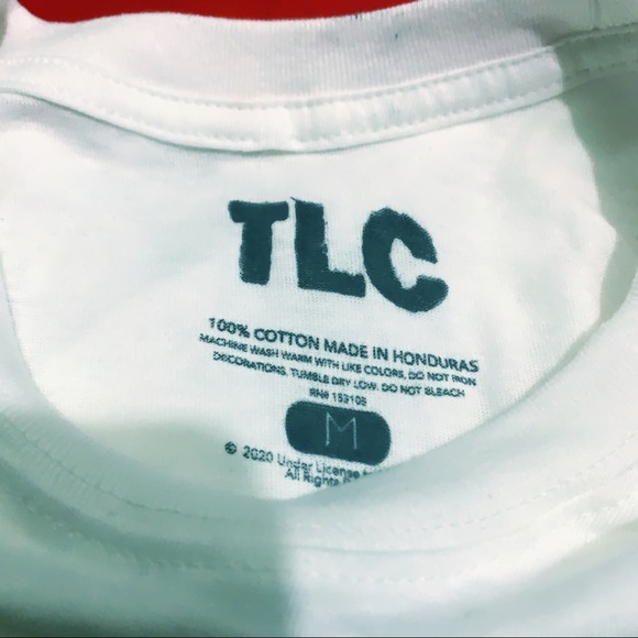 TLC Lefteye Tboz Chili 1992 Short Blue Short Sleeved T Shirt - Picture 8 of 9